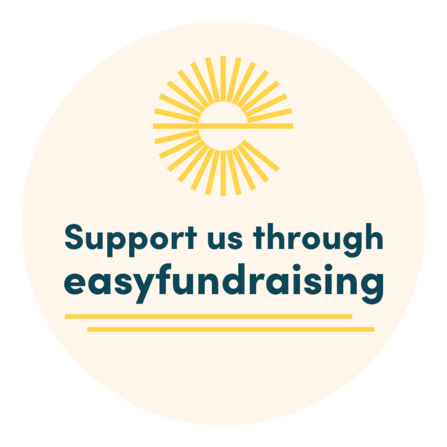 easyfundraising website sticker